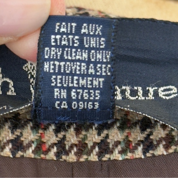 Vintage Ralph Lauren Made in USA 
Wool Houndstooth Equestrian Blazer - Picture 11 of 15